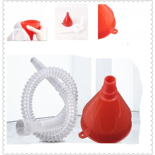 Universal car motorcycle refueling tool funnel hose mouth for Chevrolet Miray Caprice Agile Stingray Aveo5
