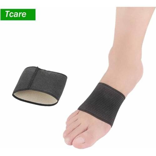 1Pair Plantar Fasciitis Arch Support - Compression Copper Braces/Sleeves for Flat Feet Heel Spurs and High Arch Pain Relief