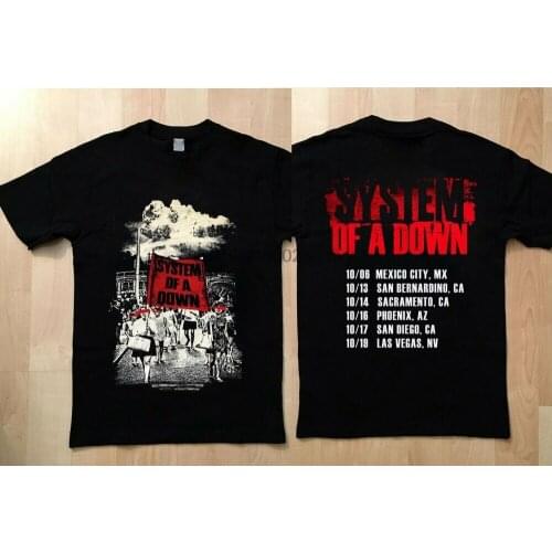 System of a down tour 2018 new t shirt