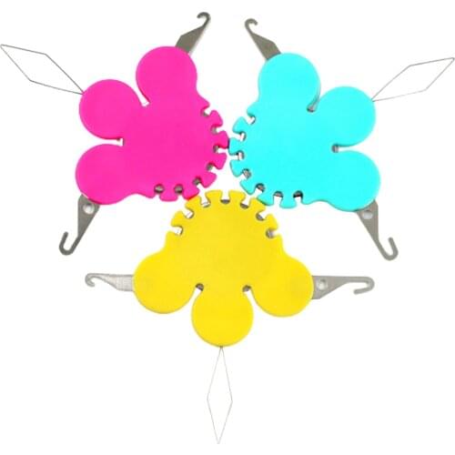 3x Threaders DIY Knitting Wire Loop W/ Cutter Hand Sewing Accessories