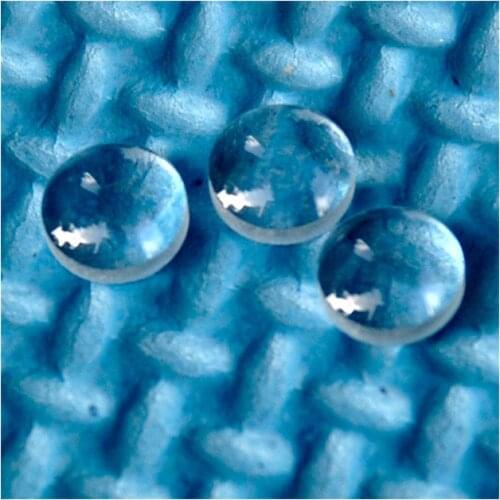 3pcs 5mm Dia Glass Laser Collimating Lens for 532nm Green Lasers Flat-Convex Dot Focus Mirror