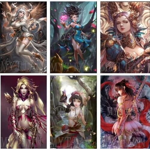 Diamond painting full square/round DIY anime girl pattern 5D embroidery cross stitch kits gift mosaic wall stickers decoration