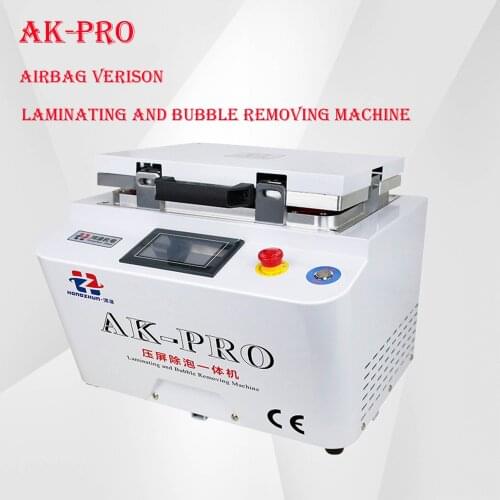 Hongzhun Original Factory AK PRO New version Vacuum Laminating and bubble removing machine LCD Screen Refurbish Repair machine