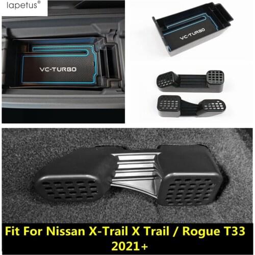 Car Central Console Armrest Storage Box Tray Container Organizer Accessories For Nissan X-Trail X Trail / Rogue T33 2021 2022