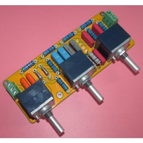 Continuously adjustable treble midrange bass attenuation tone plate LG175, ALPS blue shell 500K potentiometer assembly