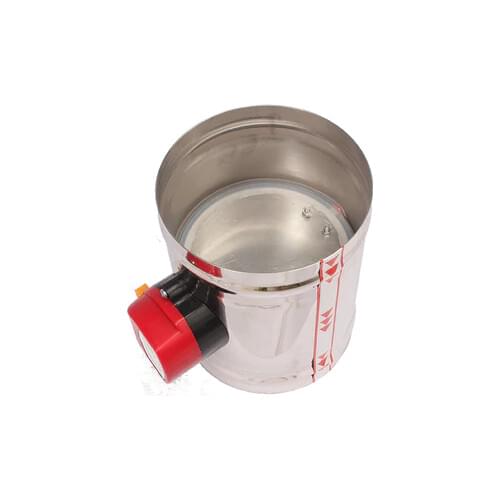 150mm electric damper ,220V electric damper used for smoke pipe or air fresh pipe of garage or basement