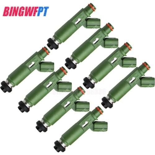 8PCS 100%Original Fuel Injectors 23250-0D040 23209-0D040 For Corolla Matrix Celica 1.8 1.8L 1ZZFE 1ZZ 2000-2006 Nozzle Injection