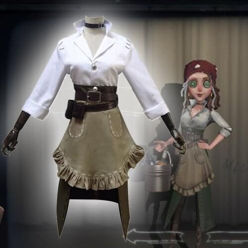 Game Identity V Cosplay Costumes Demi Bourbon Cosplay Costume Barmaid Original Skin Uniforms Costume Suits Clothes Survivor Cos