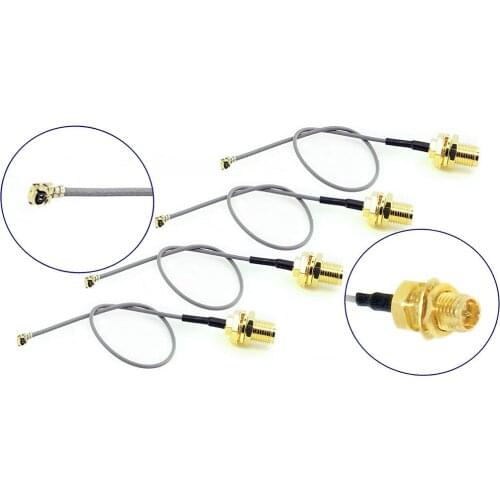 CAVO CABLE U.FL / IPX To RP SMA Female PIGTAIL PER ROUTER WIFI RETI WIRELESS