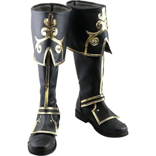 Hot Game Identity V Cosplay Costume Shoes New Skin Chief Officer Jose Baden Fashion Halloween Women/Men Adult Knee High Boots