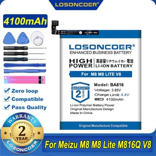 LOSONCOER Meizu M8 Lite Phone Batteries