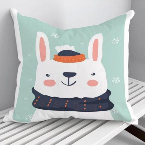 Bear Throw Pillows Cushion Cover On Sofa Home Decor 45*45cm 40*40cm Gift Pillowcase Cojines Dropshipping