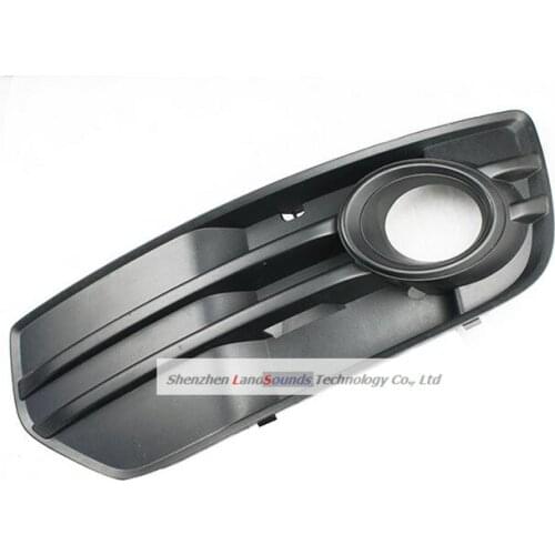 OEM Matte Chrome Front Bumper Lower Side Fog Light Grill Fog Lamp Shell Cover for AUDI Q5