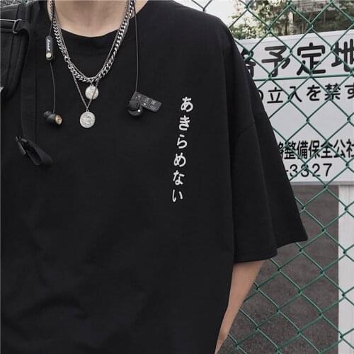 Punk Spring Streetwear Fashion Student Long Sleeve Hip Hop casual Tees Male High Street O-neck Punk T Shirts Couple Black Tops