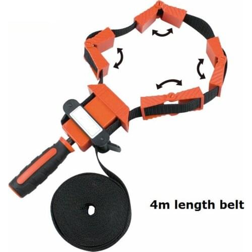 Multifunction Woodworking Clamp Quick Adjustable Band Corners Clamp Polygonal Clip for Woodworking Picture Framing Home Decor