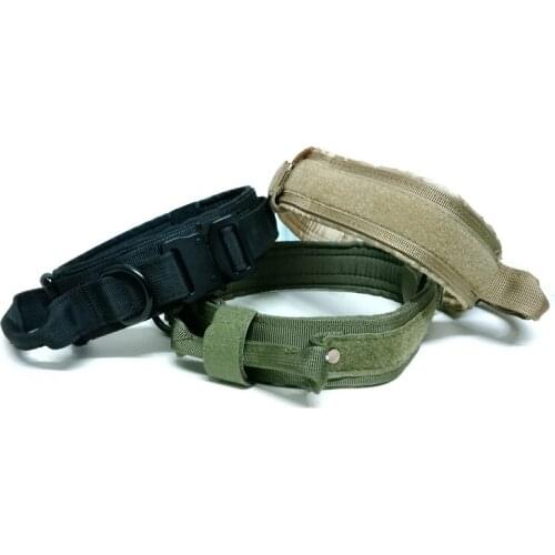 Pet supplies Dog Collars Large and Medium-sized Dog Collars Nylon Horse Hound Lado Mastiff Collars Tactical Dog Collars