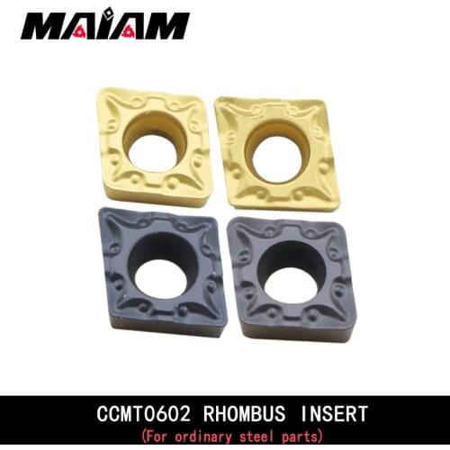 High-quality CCMT carbide CNC Turning tool CCMT0602 CCMT060204 CCMT060208 Rhombus insert for SCLCR SCLCR1616 SCLCR2020 tool rod