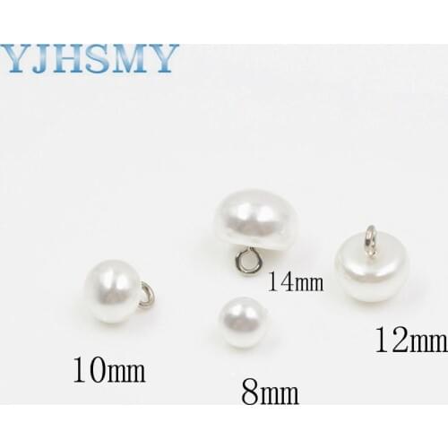 YJHSMY 179181 , fashion imitate pearl buttons , DIY handmade clothing accessories, coat clothes Sewing shank buttons , 10pcs/lot