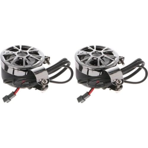1 Pair Motorcycle Loudspeaker Car HiFi Full Range Speaker Waterproof Universal