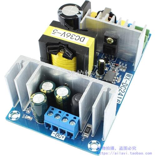 180W High Power Transformer 220V/110V AC to DC 36V 5A Switching Power Supply Module Bare Board