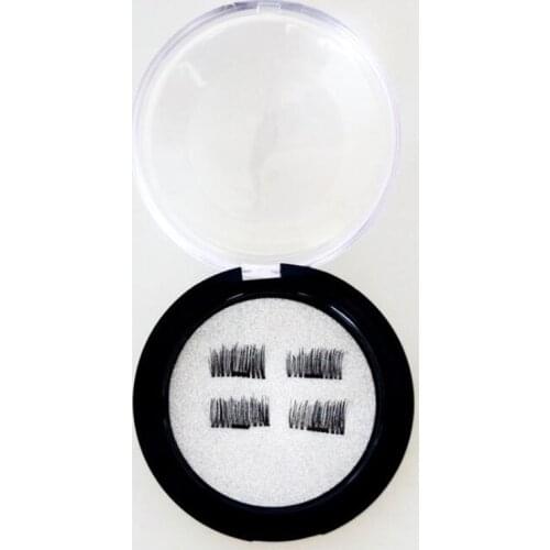 4pcs/Pair Magnetic Magnet Eyelashes Eye Makeup Kit Thick Good Quality 3d Mink Magnetic False Eyelashes Dropship