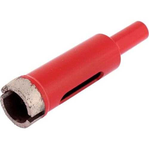 Diamond Marble Granite Drill Core Bit 20mm Cutting Dia Hole Saw Cutter Red