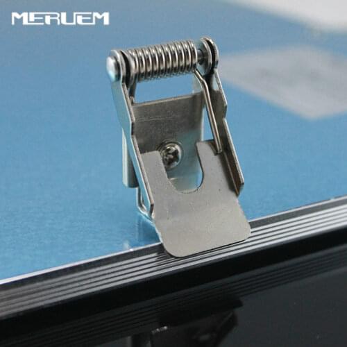 Free Shipping 2pcs/set LED 300*300, 600*600, 300*1200 Panel Lamps Spring Clamp, Downlight Spring Clips for Recessed Lighting