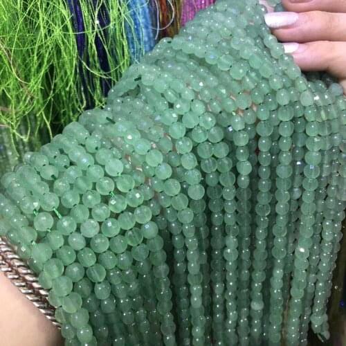 Natural Stone Beads Section Circular Punch Loose Beads For Jewelry Making DIY Necklace Bracelet Earrings Ring Anklet Accessory