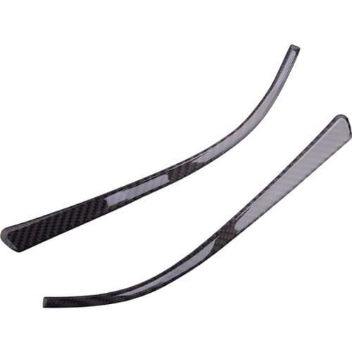 CITALL Pair Carbon Fiber Side Rear View Mirror Protector Stripe Trim Fit For BMW 3 4 Series F30 F31 G F34 F32 F33 F36 2014-2018