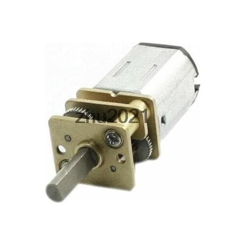 GA12-N20 DC 3V/6V/12V Rotary Speed Reduce Gear Motor for Electric Lock 12mm Shaft Length