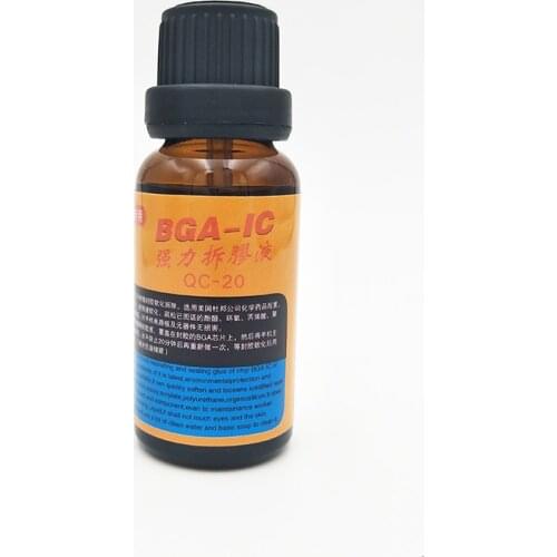 MECHANIC BGA IC Adhesive Glue Removing Epoxy Remover Cell Phone CPU Chip Cleaner BGA-IC Repair Remove Liquid Tool