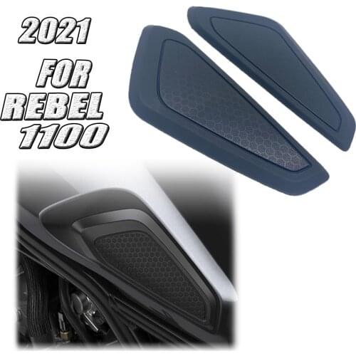 Motorcycle Non-slip Side Fuel Tank Stickers Waterproof Pad Rubber Sticker For Honda REBEL 1100 CMX 1100 2021