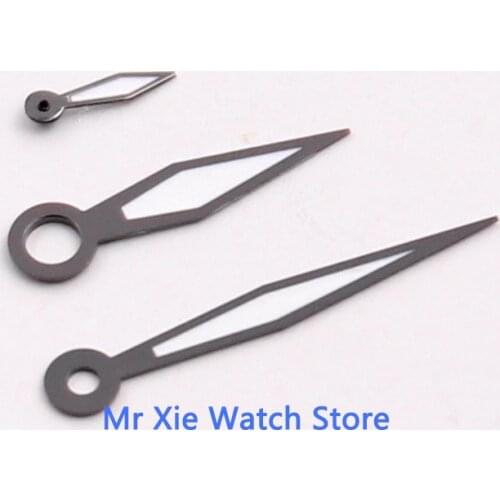 Corgeur men watch hands white with black frame fit for hand winding mechanical wristwatches mens hands super lumnious fashtion