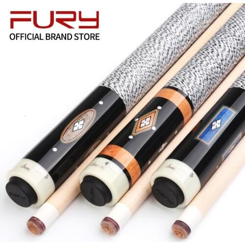 Fury Billiard Pool Cue Sticks North American Maple Shaft Radial Pin Joint Technology Decal Design Butt Billar Kit New Arrival