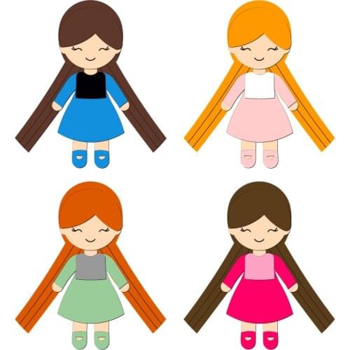 New princess Wooden die Scrapbooking C-166-6 Cutting Dies