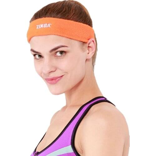 AOLIKES Towel Absorbent Sport Sweat Headband Sweatband For Men and women Yoga Hair Bands Head Sweat Bands Sports Safety