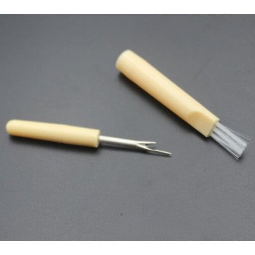 Seam Ripper Manual Brush Top Handy Stitch Remover Thread Unpicker Sewing Tool