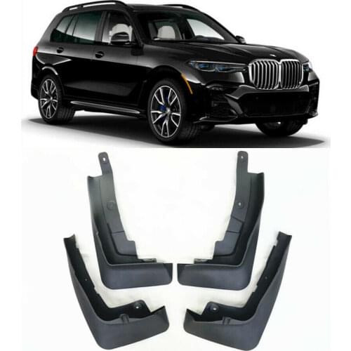 Brand New High Quality 4pcs Car Mudguards for BMW X7 G07 2019~2020 mudflaps Splash Guards car Fender Flares Genuine Mud flap