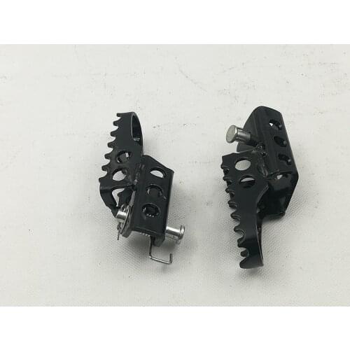 XG250 Front Footrest Driver Foot Pegs Rests Footpegs Pedals For Yamaha Tricker 250 XG 250 Motorcycle Accessories Black New Brand
