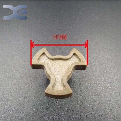 2PCS/Set Microwave Oven Parts Turn Core Coupling Magnetron Onderdelen High Quality Hard Plastic Glass Microwave Oven Parts