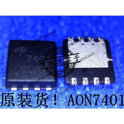 1Pieces New Original AON7401L AON7401 7401 QFN8 In Stock Real Picture