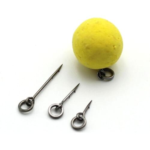 10PCS Carp Fishing Accessories Bait Pins for Hair Chod Zig Rig D-Rig Terminal Tackle Bait Holder Screw Sting Carp Fishing Tackle
