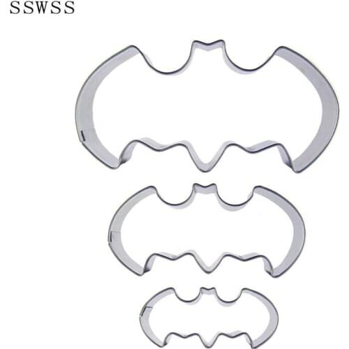 Cartoon Animals Three Small Bats Shaped Cookie Cutters Baking Molds,5CM,7CM,9CM Cake Decorating Fondant Tools,Direct Selling