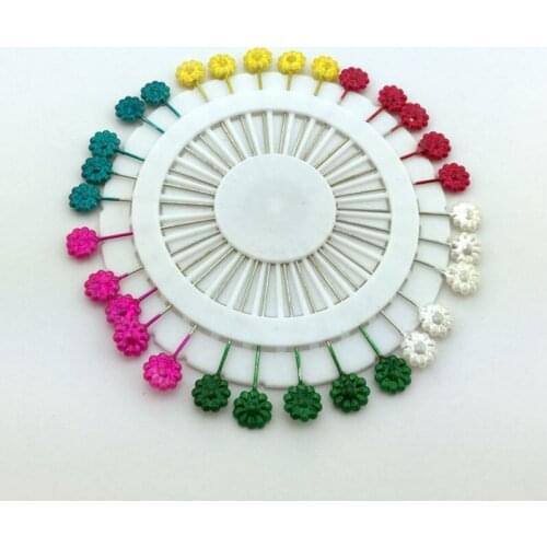 60Pcs/Set Acrylic Knitting Sewing Needle Pin