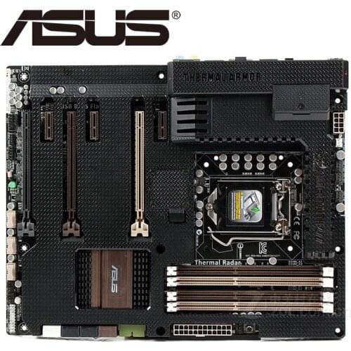 Asus SABERTOOTH Z77 Desktop Motherboard Z77 Socket LGA 1155 i3 i5 i7 DDR3 32G ATX UEFI BIOS Original Used Mainboard On Sale