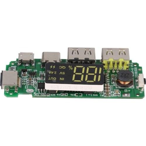 Quick charge power bank part Battery pcba Power Supply Circuit Board PCBA 5v2a Boosters module