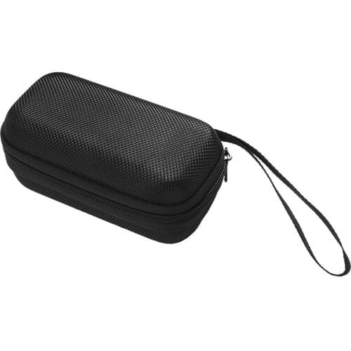 Headphone Case Bag Portable Earphone Earbuds Hard Box Storage for Memory Card USB Cable Organizer Mini Earphone Bag EVA Black