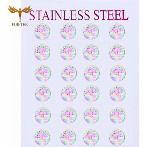 Stainless Steel Color Stud Earrings for Women 2021 Trend Tree Earrings Hollow Jewellry Fashion Ladies Accessories