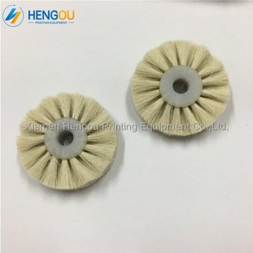 50 Pieces High Quality Soft Brush Wheel for Ryobi Printing Machine, Ryobi Brush Wheel 50x15x8mm