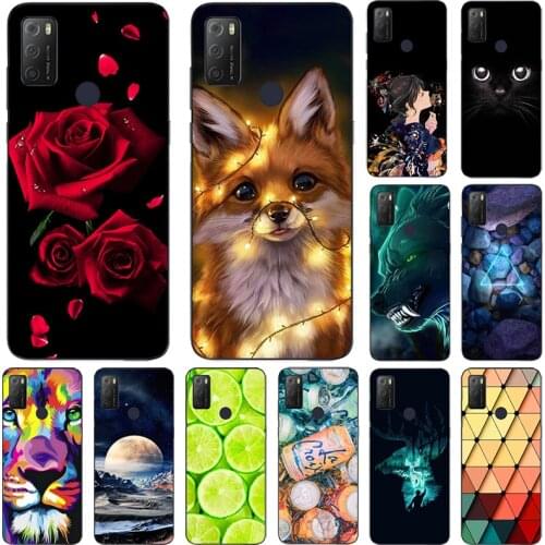 Fashion Printed Soft TPU Phone Case for Alcatel 1S 1L 3L 5X 1V Plus Apprise Glimpse Cover silicone Fundas
